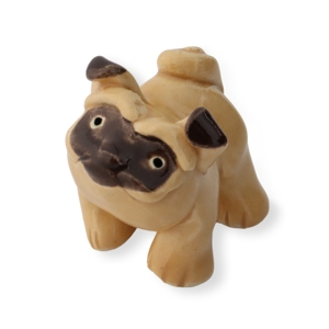 Pug Miniature Figurine