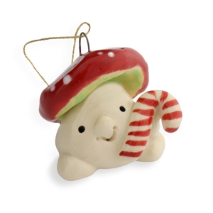 Candy Mushroom Miniature Figurine
