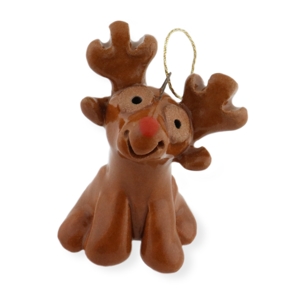 Reindeer Miniature Figurine