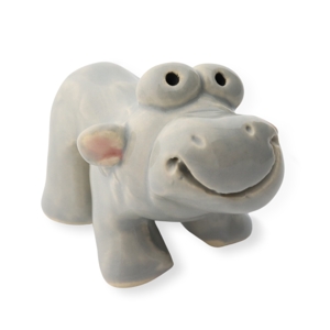 Hippo Miniature Figurine