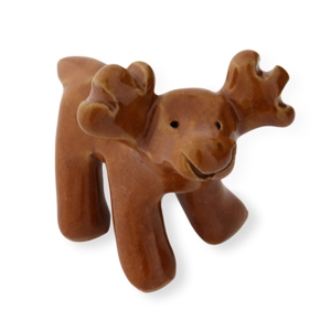 Moose Miniature Figurine